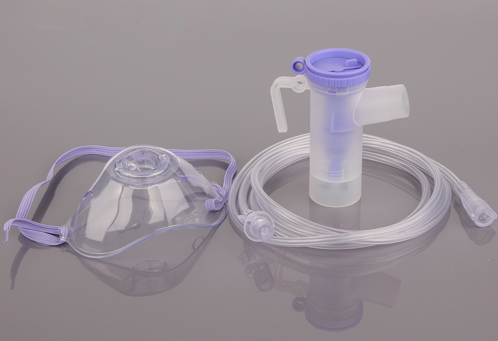 Handheld nebulizer mask