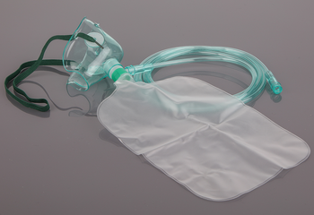 Oxygen bag type oxygen mask