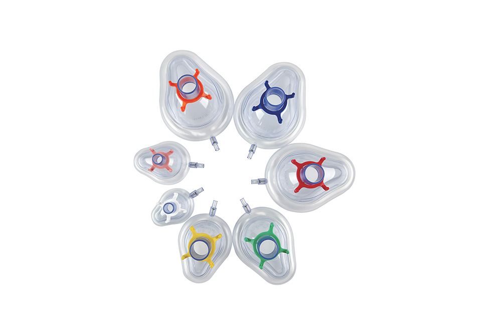 Anesthesia Mask-Gas Valve Horizontal